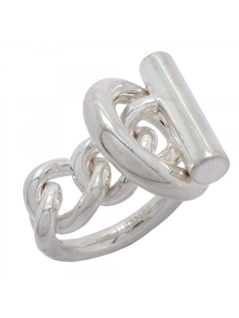 Hermes Ring Croisette 925 Sterling Silver